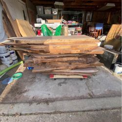 Walnut Slabs Live Edge Planed And Sanded
