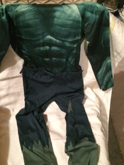 Hulk One Piece Suit- Kid's Sz S/M