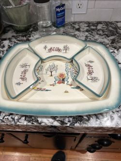 Beautiful serving dish, California