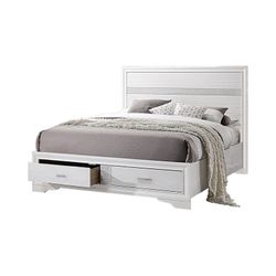 Miranda Platform Storage Queen 4-Pc Bedroom Set