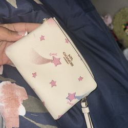 Coach Wristlet With Stars