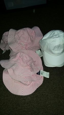 Ralph Lauren boys and girls summer hats 9 to 24 months one-size-fit-all