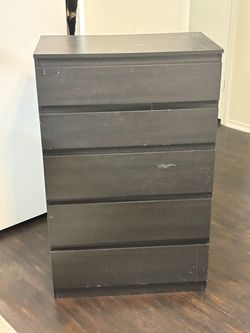 Black dresser