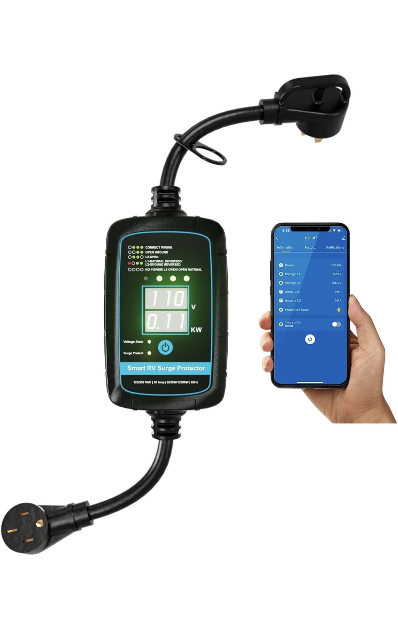 Smart RV Surge Protector