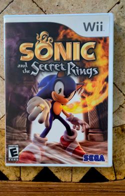 Wii Sonic and the Secret Rings - Nintendo Wii. Check My Listings For More Games