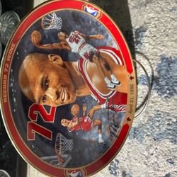 Limited Edition 1996 MJ Record Plate