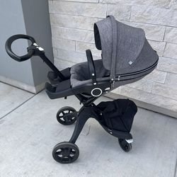 Stokke Xplory Stroller in Grey