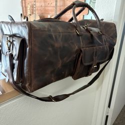 The Leather Farm Duffel Bag 