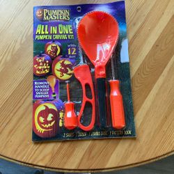 Pumpkin Carving Set With Book