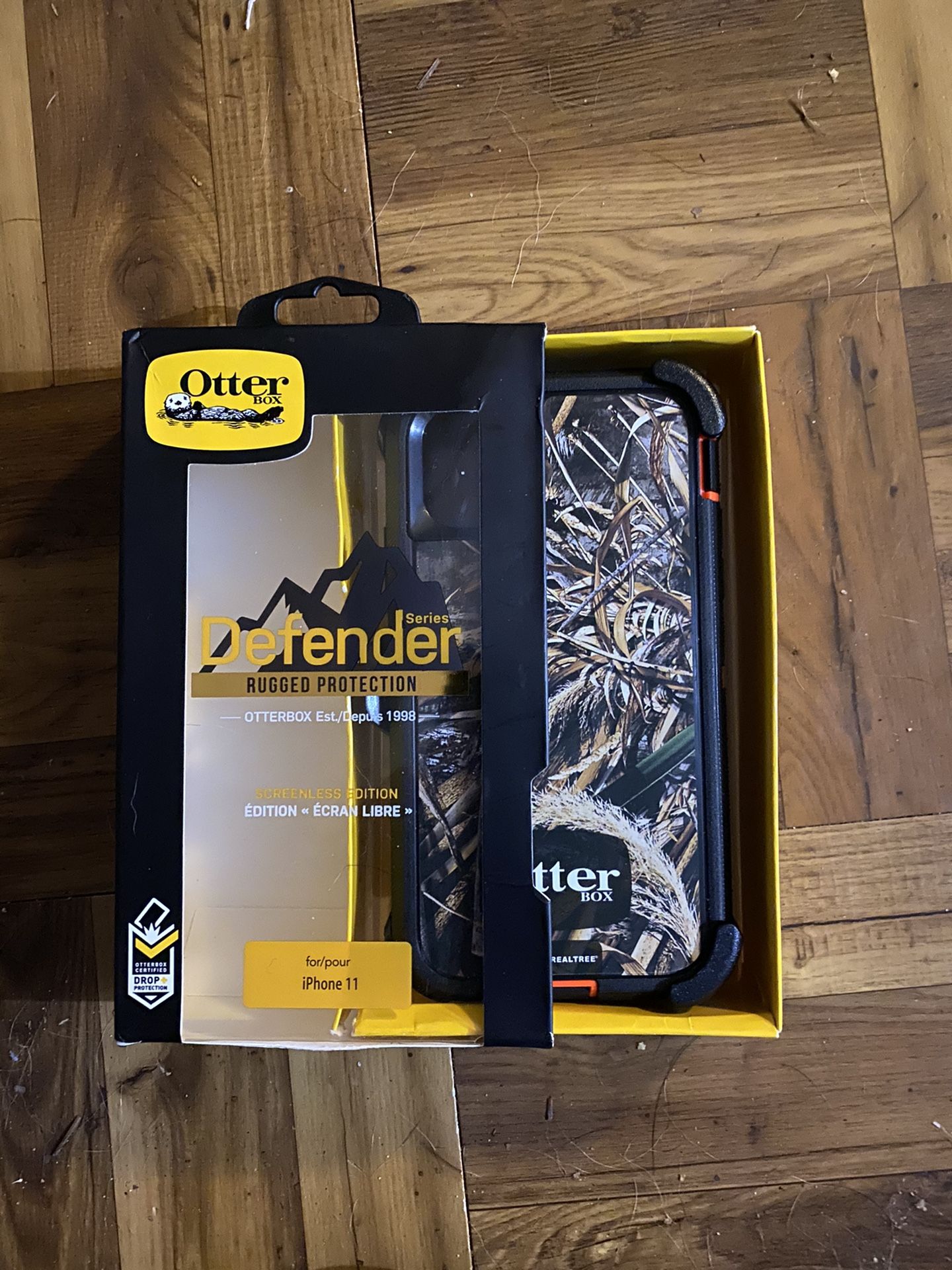 OTTER Box, The iPhone 11 rugged case Guards, your iPhone with the legendary Defender Series Screenless Edition. The rugged iPhone 11 protective case