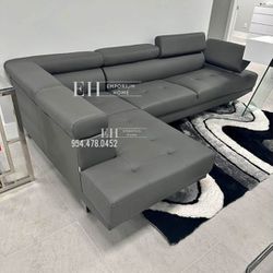 Sectional Sofa Grey New Pay Later Black Friday Thanksgiving 