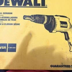 Dewalt screw gun
