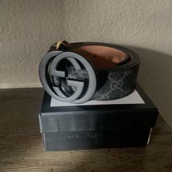 GG Supreme belt with G buckle