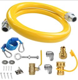 48Inch Gas Hose Connector Kit