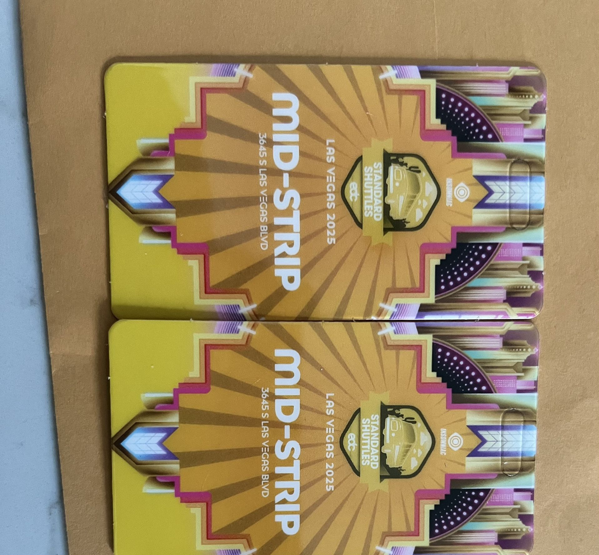 EDC Shuttle Pass 