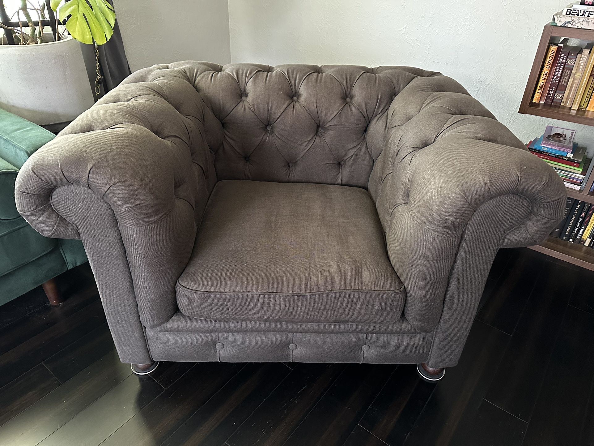 Restoration Hardware Kensington Accent Chair - Vintage, Rare Color