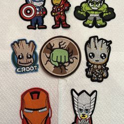 Marvel SuperHero Patches