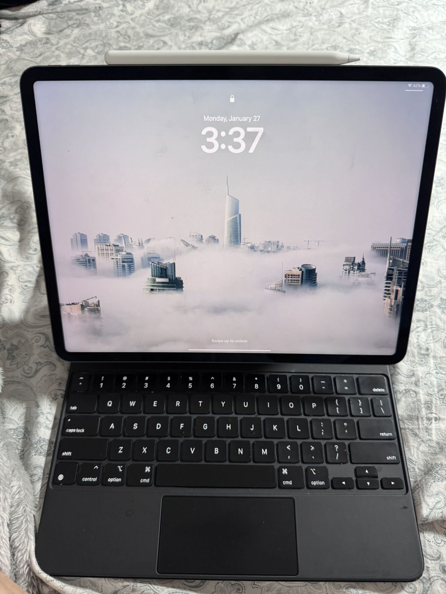 iPad Pro 12.9- Inch 5th Generation With Magic Keyboard And Pencil