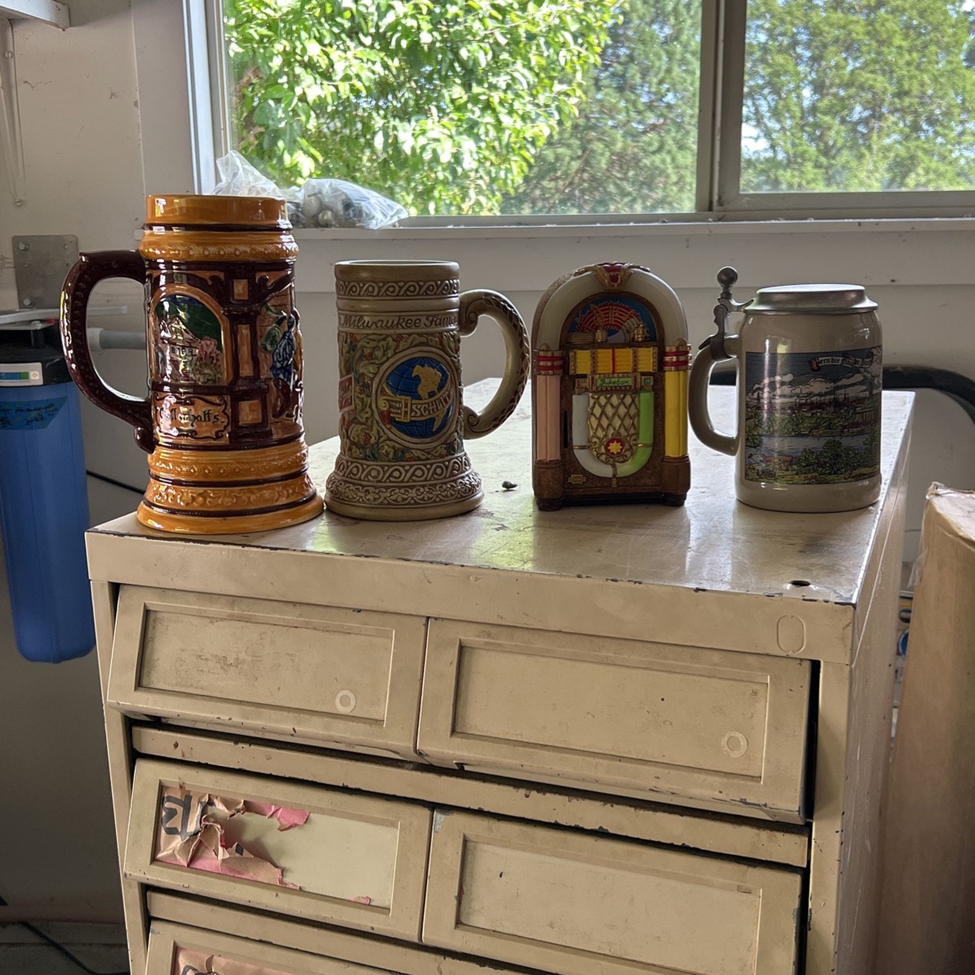 Antique Beer Steins