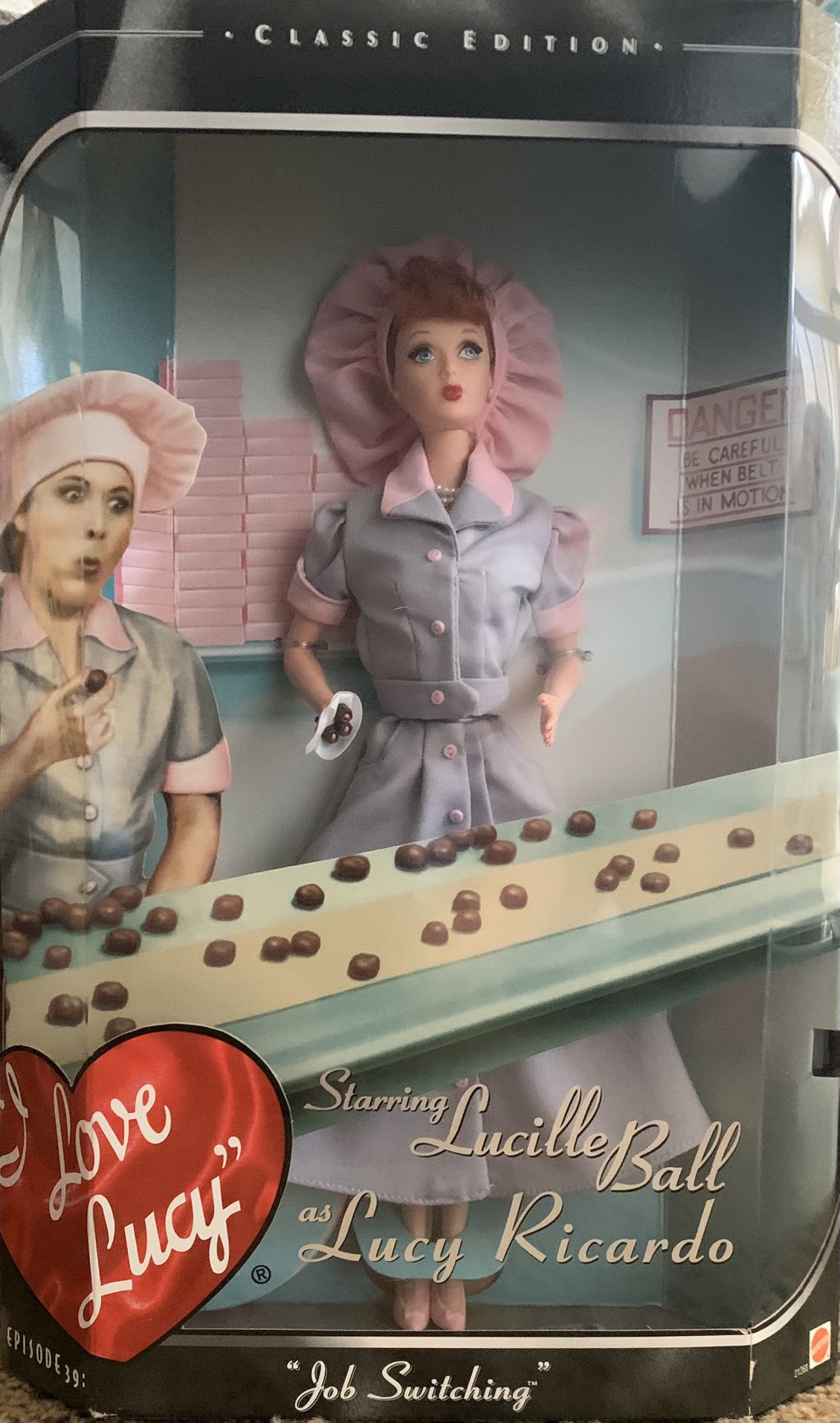 I Love Lucy  Barbie Collectible