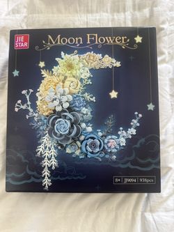 JIESTAR Moon Flower Building Block Set JJ9094 – 938 Pieces (New)