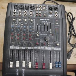 MACKIE DFX6 6 CHANNEL INTEGRATED MIXER PRE OWNED 879997-2
