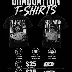 Graduation shirts 