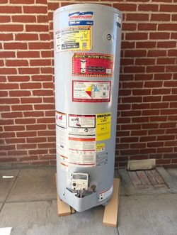 American ProLine 50-Gallon Natural Gas Water Heater - Working