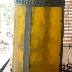Vintage Plastic Outdoor Light 