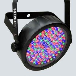 CHAUVET SlimPAR 56 LED Wash Light Multicolor 3/7 Channel DMX Modes
