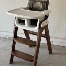 OXO Tot Sprout High Chair, Gray/Walnut