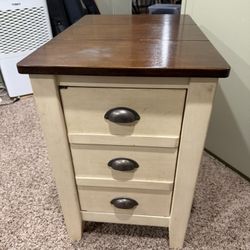 End Table Solid Wood