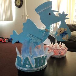 Cigüeña para decoración