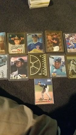 Rare baseball cards worth a lot more than I am asking