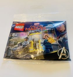 Lego Marvel Super Heroes Captain Marvel and Nick Fury Polybag #30453 New Sealed