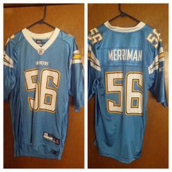 Chargers Jersey, Reebok, size M