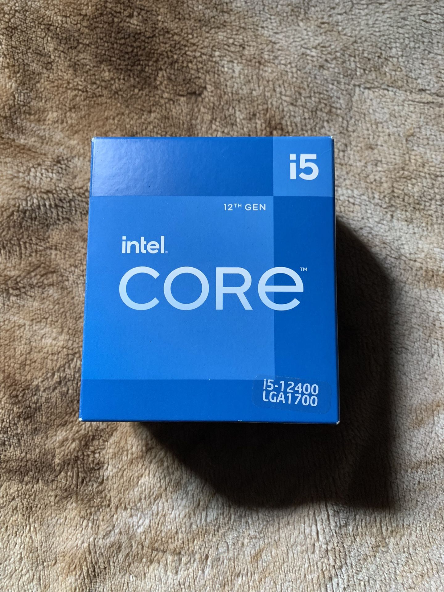 Intel Core i5-12400 Processor (4.4 GHz, 6 Cores, LGA 1700)