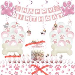 Puppy Theme Birthday Decor