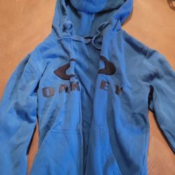 Blue Medium Oakley Hoodie