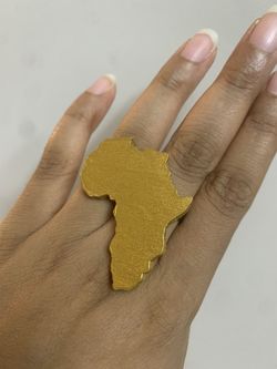 Wooden Africa Adjustable Ring