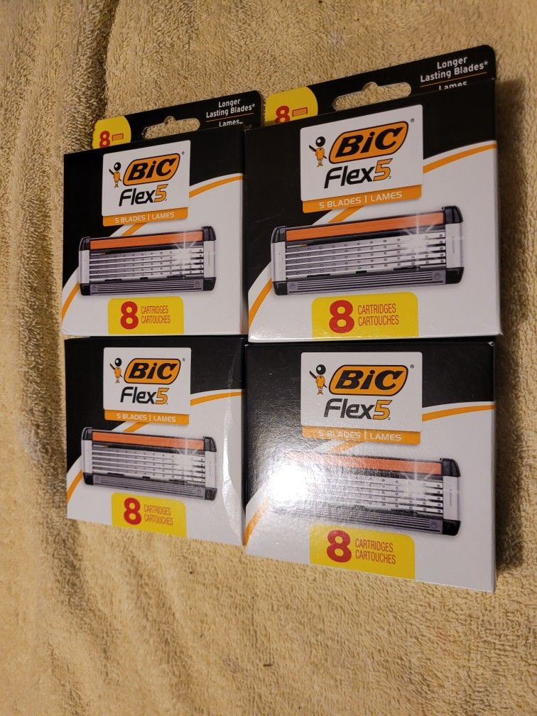 BIC FLEX 5, 8 CARTRIDGES