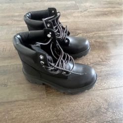 Black Timberland Boots M5.5