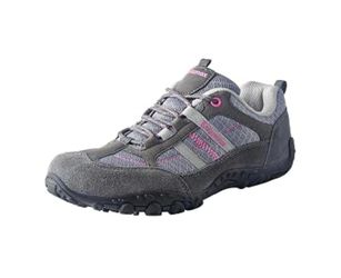 Knixmax Women's Hiking Shoes, Lightweight Climbing Sneakers - Grey, Size 7.5