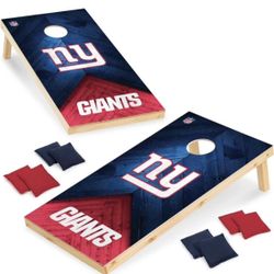 NFL GIANTS CORNHOLE SET