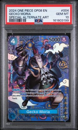 Gecko Moria (SP) - Two Legends (OP08) PSA10