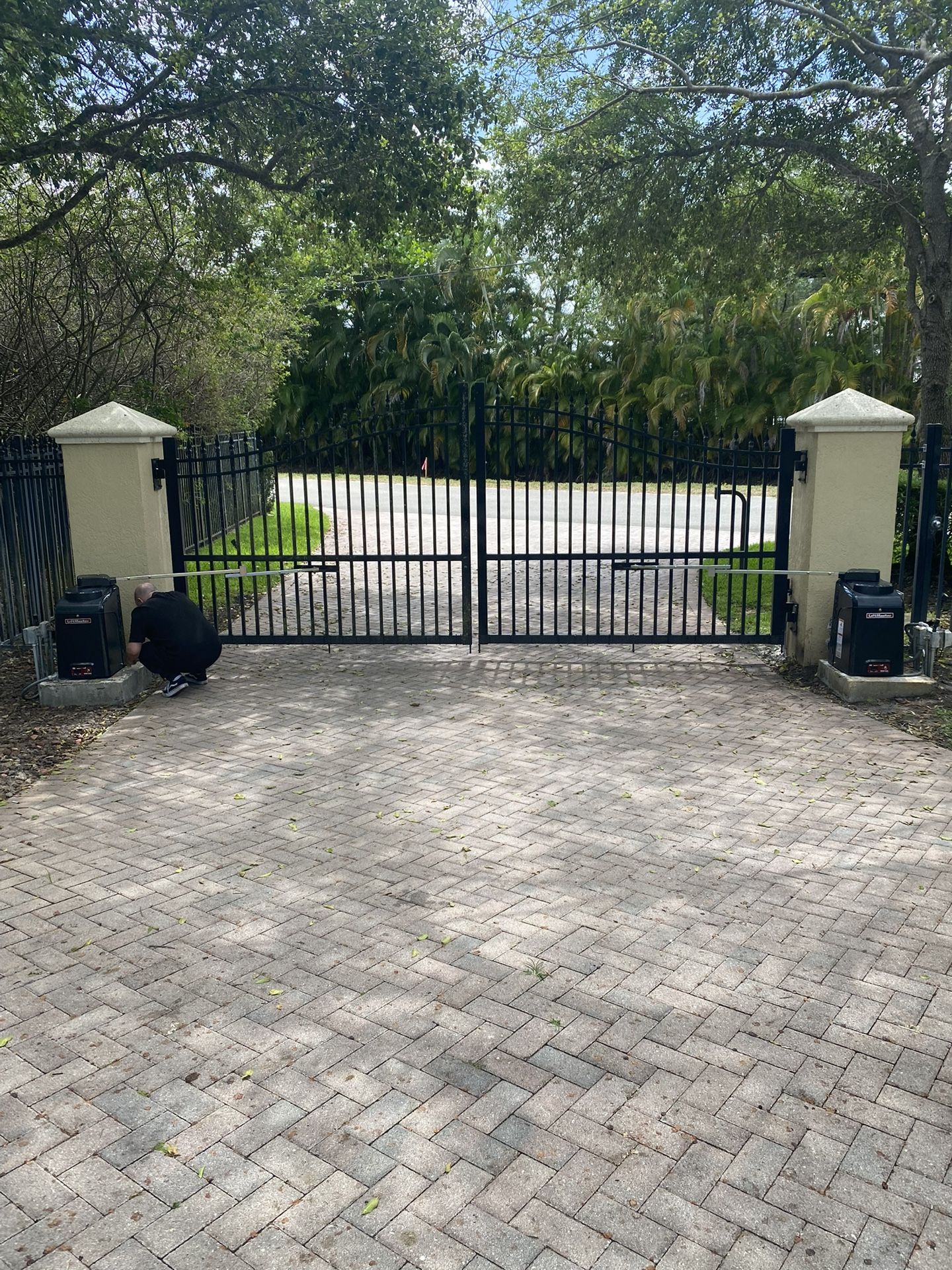 Local Electric Gate Operator Adjustment Replace And Fix Parts 