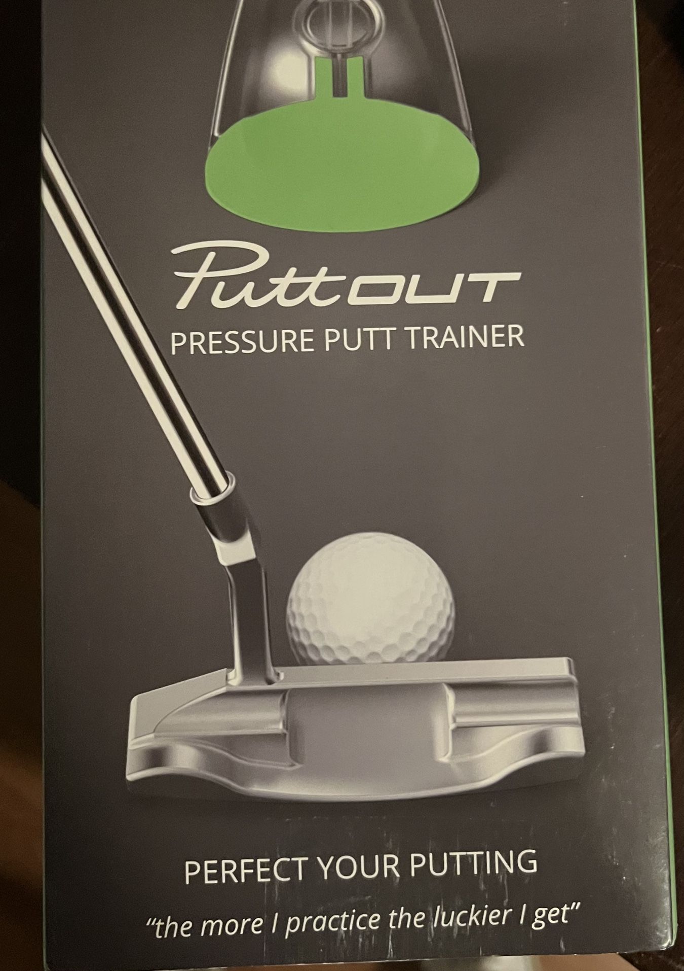 PUTTOUT PRESSURE PUTT TRAINER Golf Training Aids