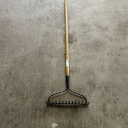14” Wool & Steel Tine Bow Rake