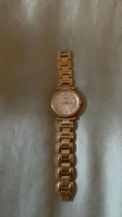 Carlie gold-tone watch