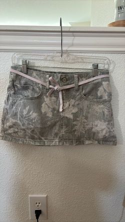 Hollister camo skirt